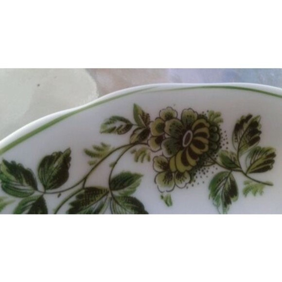 Tamayo China Porcelain Teacup and Saucer Set, Rose Vine Design - Picture 12 of 12